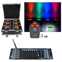RockWedge Package Black 6-Pack + ROCKFORCE W2 Controller Bundle