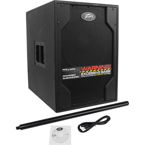 Peavey PVXp Sub 850w Powered 15" PA DJ Subwoofer PVXpSub + Home Theater System