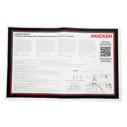 KICKER KEYLOC DSP Smart Powered Line-Out Converter 47KEYLOC