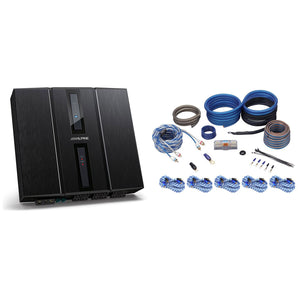 Alpine Status HDP-D90 Digital Sound Processor Car Bluetooth Amplifier+Amp Kit