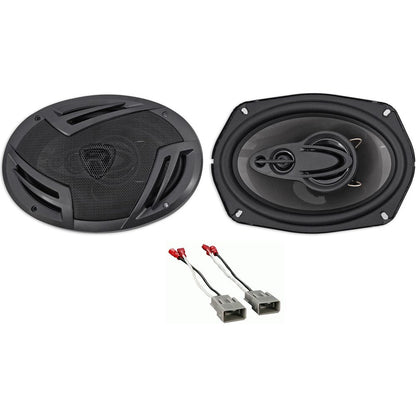 Rockville CSC 900W 6x9" Rear Deck Speaker Replacement Kit For 2009-2014 Acura TL