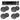 6000w (6) Zone, Home Theater Bluetooth Receiver+(8) Black 6.5" Ceiling Speakers