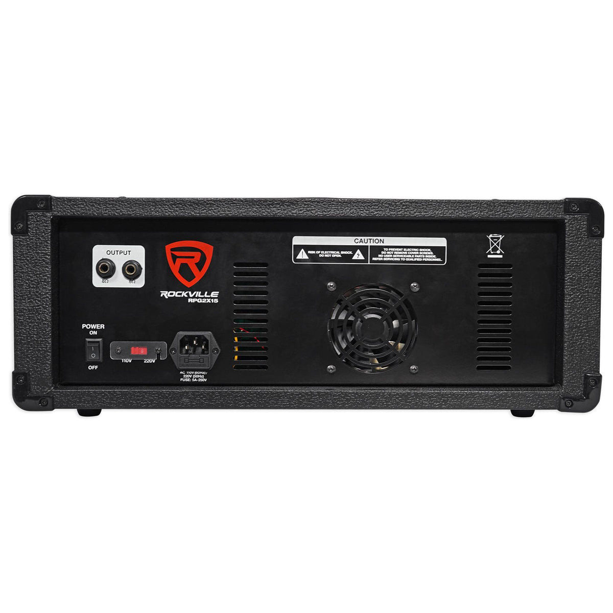 RPG2X15 + Dual UHF Wireless Microphones Bundle