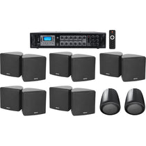 Cube 70V Black 10-Pack + Control 65P/T Black 2-Pack + RCS180-6 Bundle