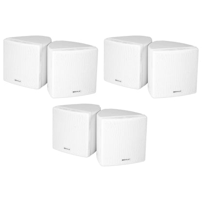 Cube 70v White 3-Pair