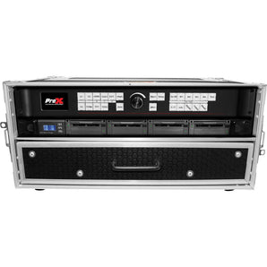 ProX XS-WM2U2DR 2U Rack Case+2U Rack Drawer For 19" Amplifier/Mixer/Mic Receiver