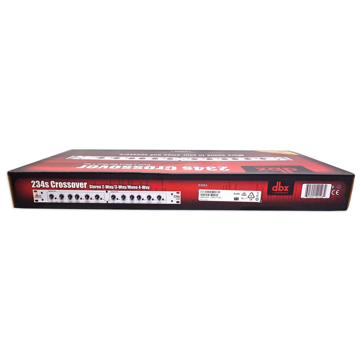 234S Stereo 2/3-Way, Mono 4-Way Crossover