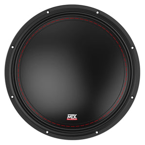 MTX 3512-02 12" 500 Watt SVC 2-ohm Car Audio Subwoofer+Sealed Sub Box Enclosure