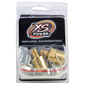 XS Power 575 M10 Brass Bolts for 551 I-Bar Bus-Bar Battery Post Terminal Adapter