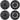 Pair of Rockville 6.5" Front+Rear Factory Speaker Replacement For Nissan Maxima