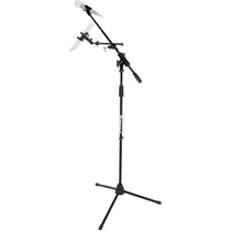 Karaoke Microphone Stand with Tablet Mount