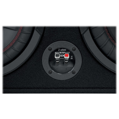 KICKER 48TRTP102 TRTP 10" 800w Down Firing Subwoofer Enclosure+Passive Radiator