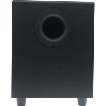 Commercial Amplifier + (4) White Cube Speakers + Subwoofer