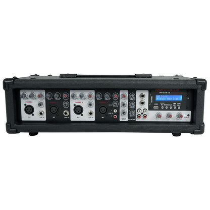 Rockville RPG2X10 V2 BX 2 1800w Powered 4 Ch Mixer/Amplifier w Bluetooth/EQ/Effects