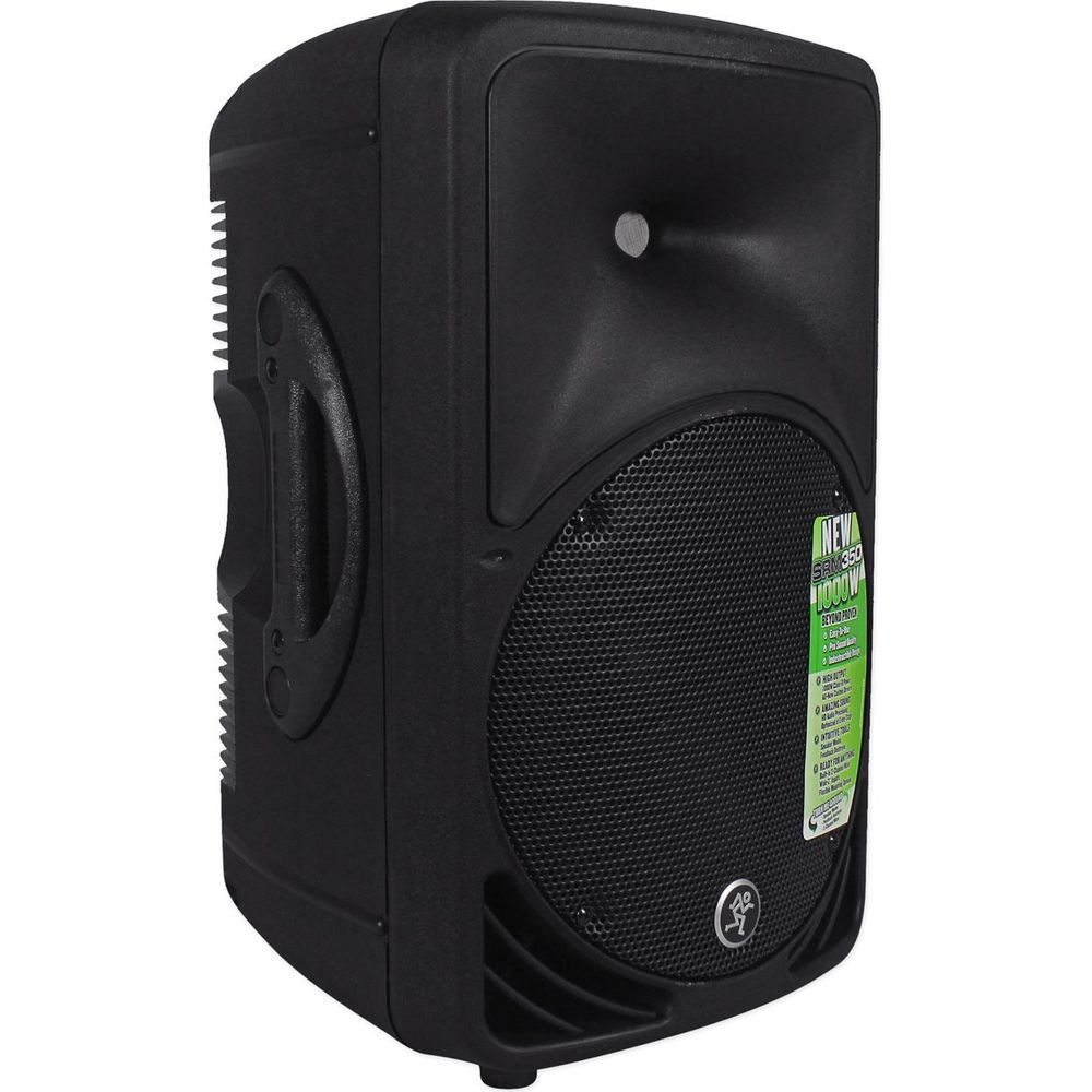 Mackie SRM350V3 SRM350-V3 1000 Watt 10" Powered Active PA Speaker, with DSP