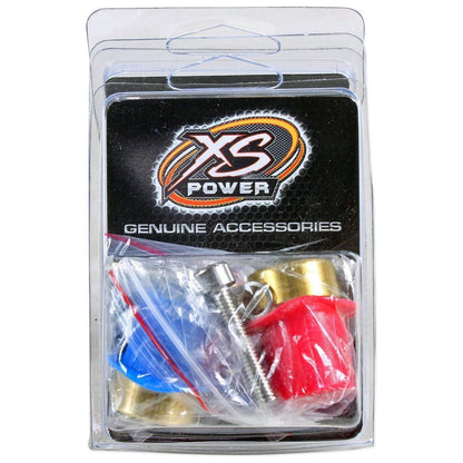 XS Power 586 M6 Threaded Brass Bolts for 551 I-Bar Terminal Adapter