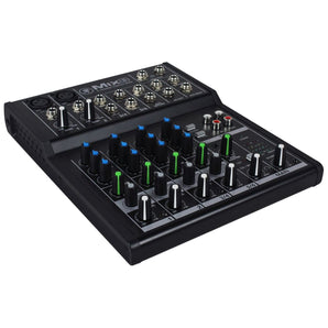 Mackie Mix8 8-Ch Compact Soundboard Mixing Console Mixer For Church/School