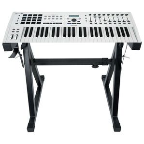 Arturia KeyLab 49 MkII 49-Key White Keyboard Controller+Z-Style Pro Stand+Bag