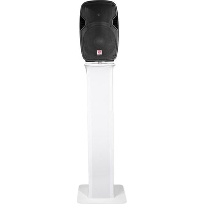 (2) SPG84 8" 400W 4-Ohm DJ Speakers+Adjustable Totem Stands