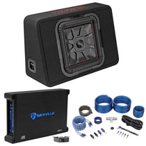 TL7T122 12" Loaded Solo-Baric Subwoofer, Amplifier & Wire Kit