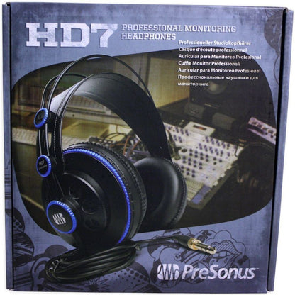 HD7 Studio Headphones with 4-Way Headphone Amplifier
