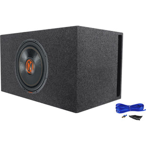 Memphis Audio MJP1522 15" 1500 Watt MOJO Car Subwoofer+Vented Sub Box Enclosure