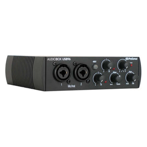 PRESONUS AUDIOBOX 96 Black 2x2 Audio Recording USB Interface 25th Anniversary