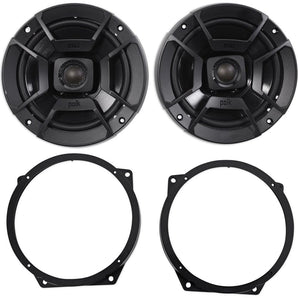 Polk Audio 6.5" Front Factory Speaker Replacement Kit For 2002-2008 Mini Cooper