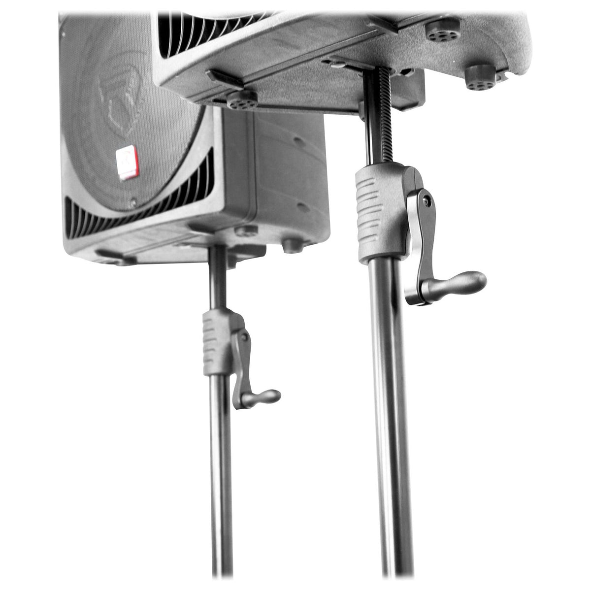 (4) FX Par 9 Multi-Effect Par Lights + Crank-Up Stand + Lighting Crossbar