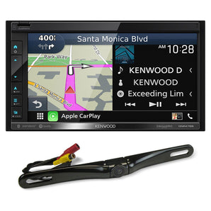 Kenwood DNR476S 6.8" GPS/Android Auto/Carplay/Bluetooth Car Receiver+Backup Cam