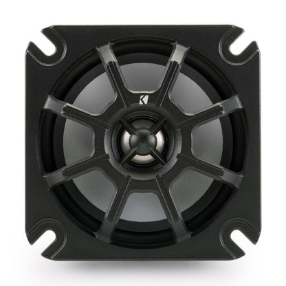 40PS44 4-Inch Marine/Motorcycle/ATV Speakers, 4 Ohm, with KMMTES Enclosures