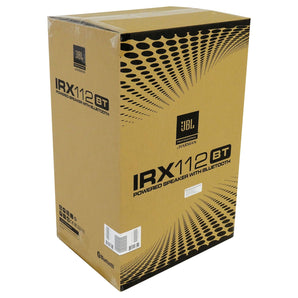 JBL IRX112BT 12" 1300w Powered Portable DJ/PA Speaker w/Bluetooth+Wireless Mics