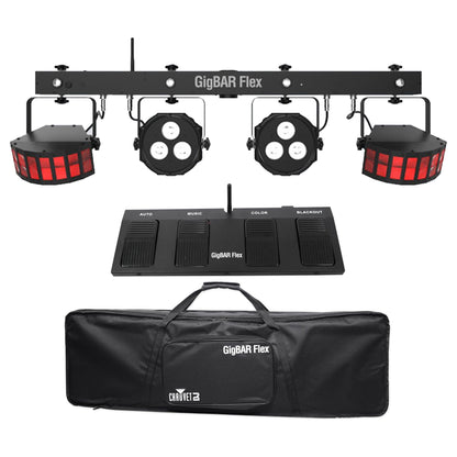 GigBAR Flex Lighting System + LED Fog Machine