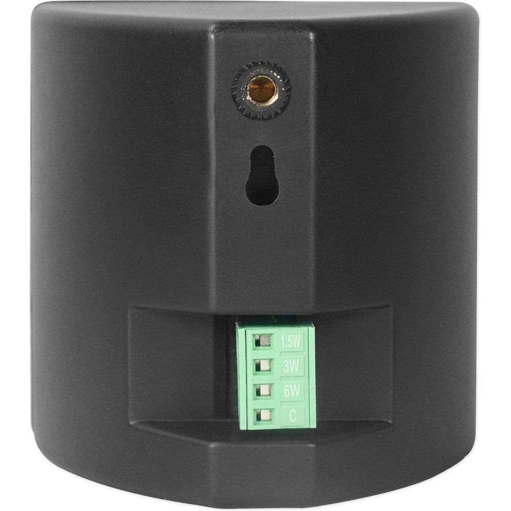 RCS80-1 60W Amp 3-Pack + Cube 3.5" Black Speakers Bundle