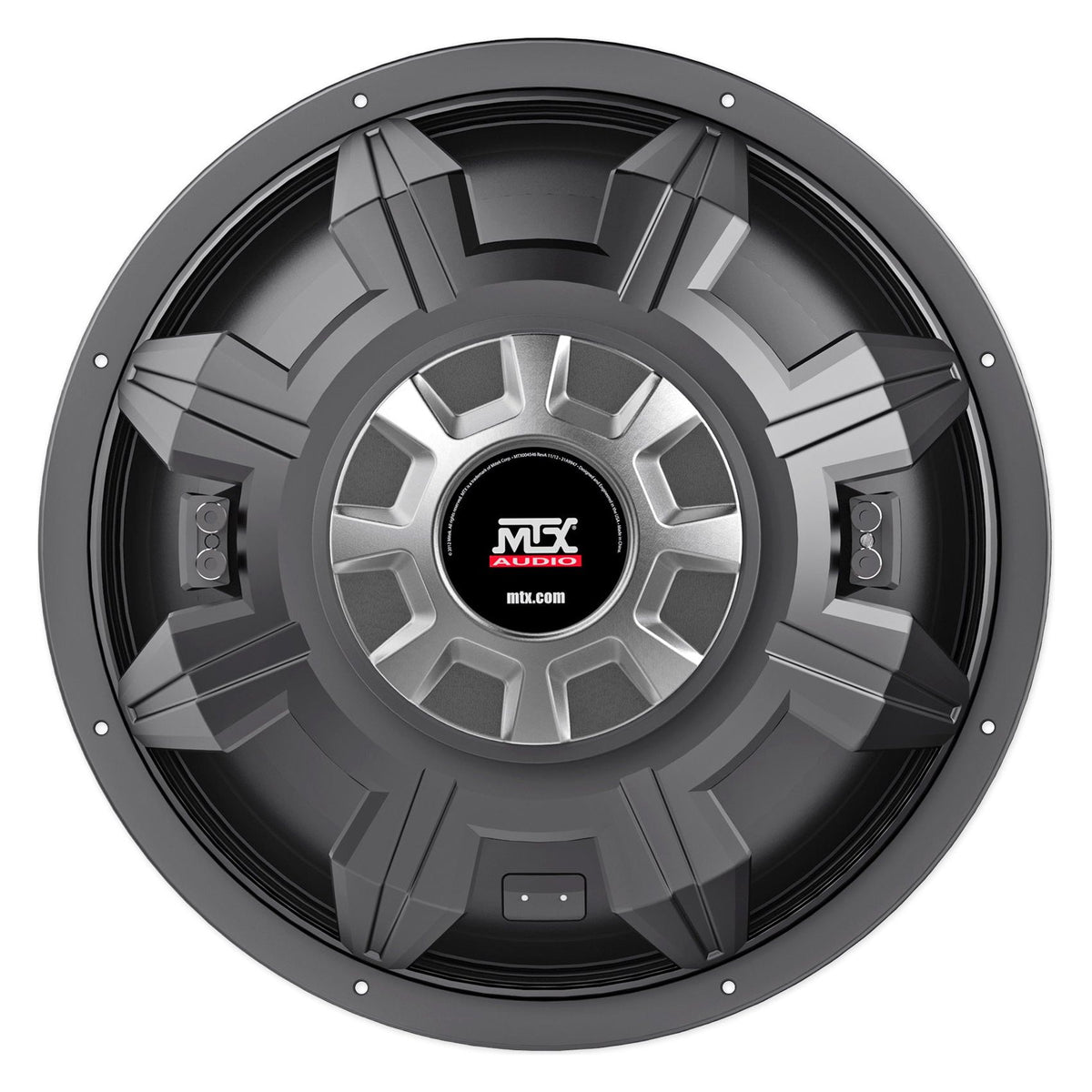 5515-44 15" Subwoofer Pair with Krypton-M2 Amplifier and Wiring Kit