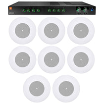 CSMA240 2 x 40W Amplifier + (Qty 8) 8" Ceiling Speaker Package