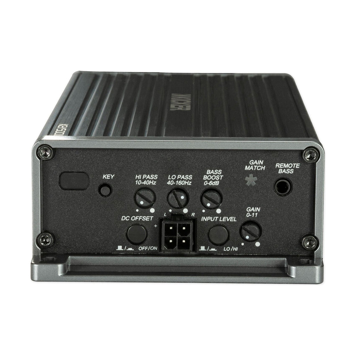 KICKER KEY5001 500w Mono Amplifier w/Bass Revealer Processor Smart Amp 47KEY5001