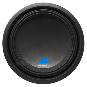 2) Alpine S-W12D4 12" 1800w Car Audio Subwoofers+Vented Sub Box Enclosure SW12D4