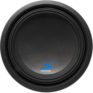 2) Alpine S-W12D4 12" 1800 Watt Dual 2-Ohm Car Audio Subwoofers DVC Subs SW12D24