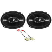 6x9" Rear Deck Speaker Replacement Kit For 1983-1991 Cadillac Eldorado
