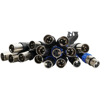 NSB 16.8 AVB Stage Box with 16-Channel Snake Cable