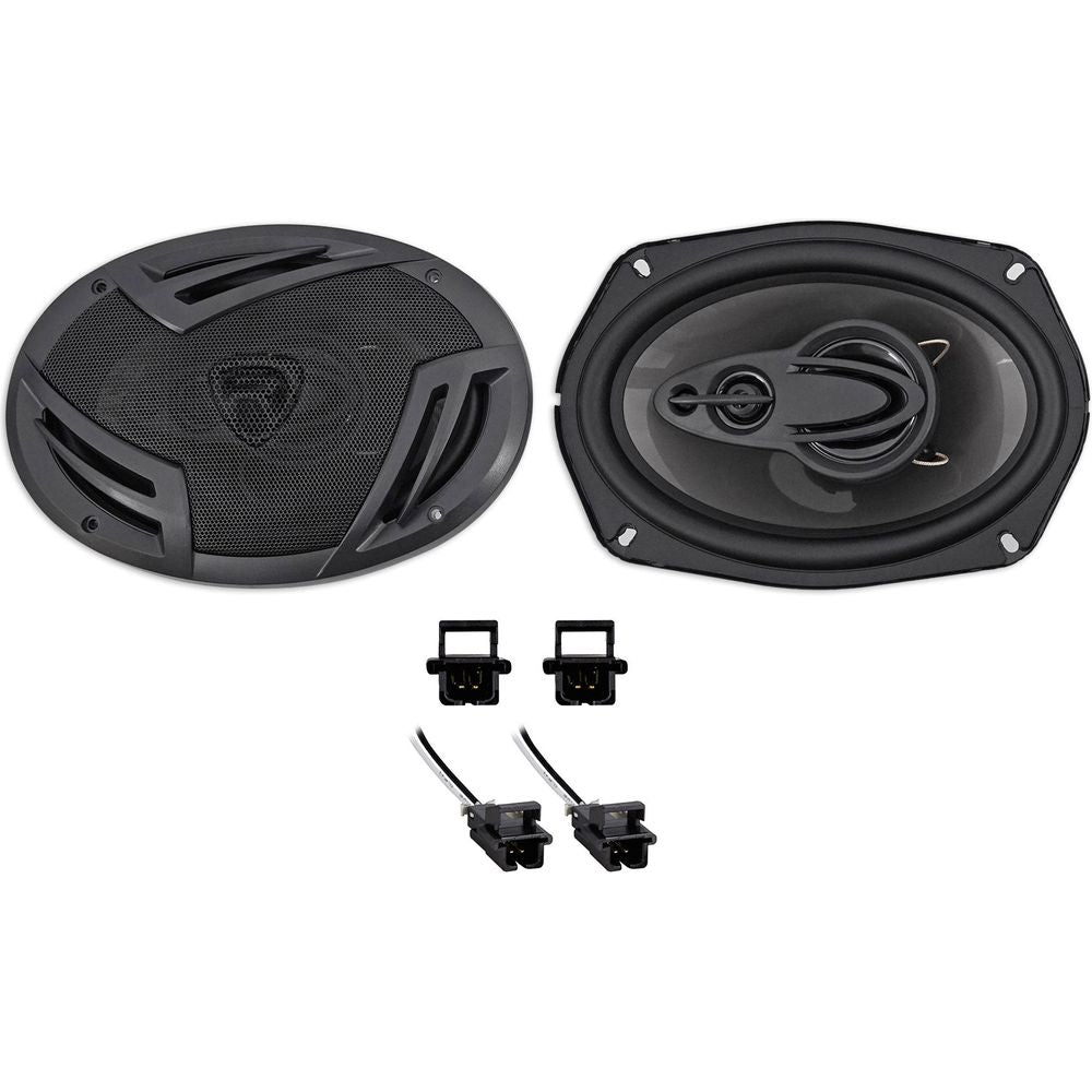 6x9" Rockville Rear Deck Speaker Replacemen?t Kit For 1996-99 Cadillac Eldorado