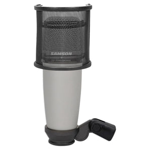 Samson C01 Studio Condenser Recording Microphone+Curved Pop Filter Windscreen