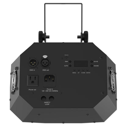 (2) Wash FX 2 RGB+UV Eye Candy Effect Wash Lights+DMX Controller