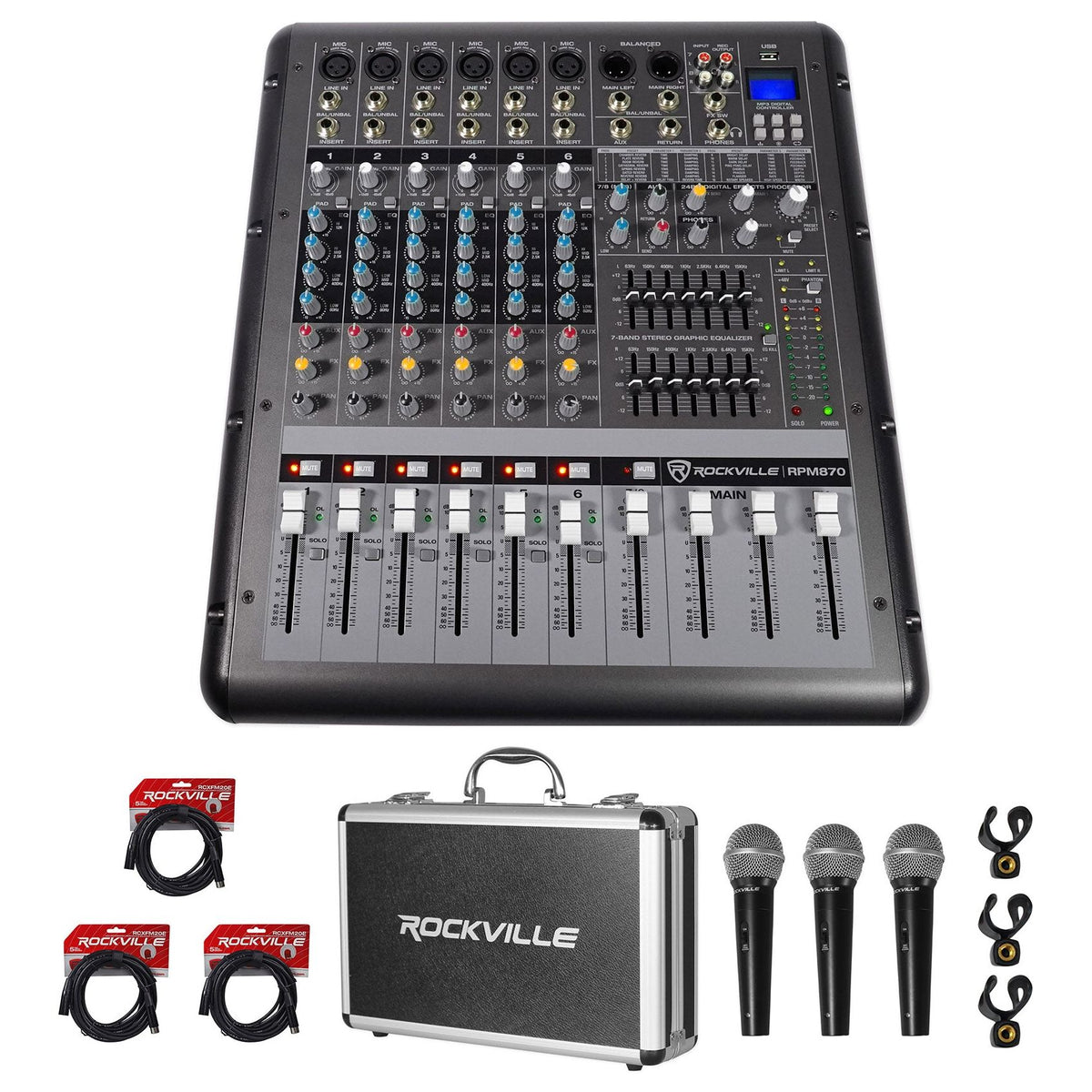 RPM870 + RMC-3PK + RCXFM20E-B 3-Pack