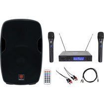 Powered 15" Karaoke System/Pro Machine 4 ipad/iphone/Android/Laptop/TV