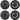 (4) Rockville RV6.3A 6.5" 3-Way Car Speakers 1500 Watts/280 Watts RMS CEA Rated