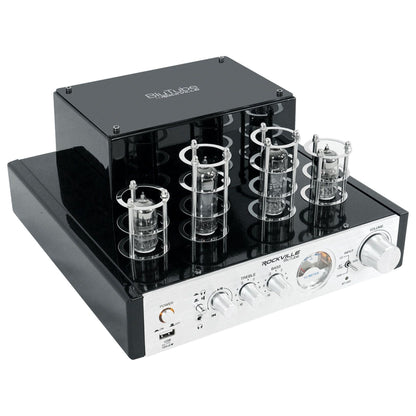 BluTube Tube Amplifier + (4) 8" White Ceiling Speakers