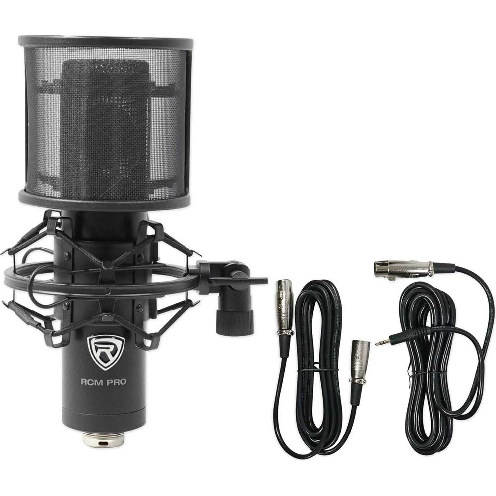 RockShield 3 Isolation Shield + RVES05 Stand + RCM PRO Mic Bundle