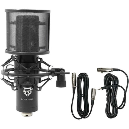 RockShield 3 Isolation Shield + RVES05 Stand + RCM PRO Mic Bundle